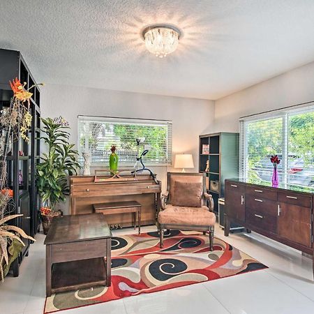 Shady And Eclectic Fort Lauderdale Dwelling With Yard! Exteriér fotografie