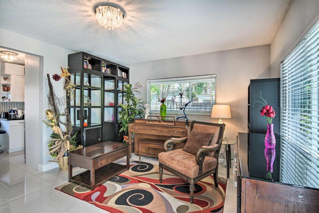 Shady And Eclectic Fort Lauderdale Dwelling With Yard! Exteriér fotografie