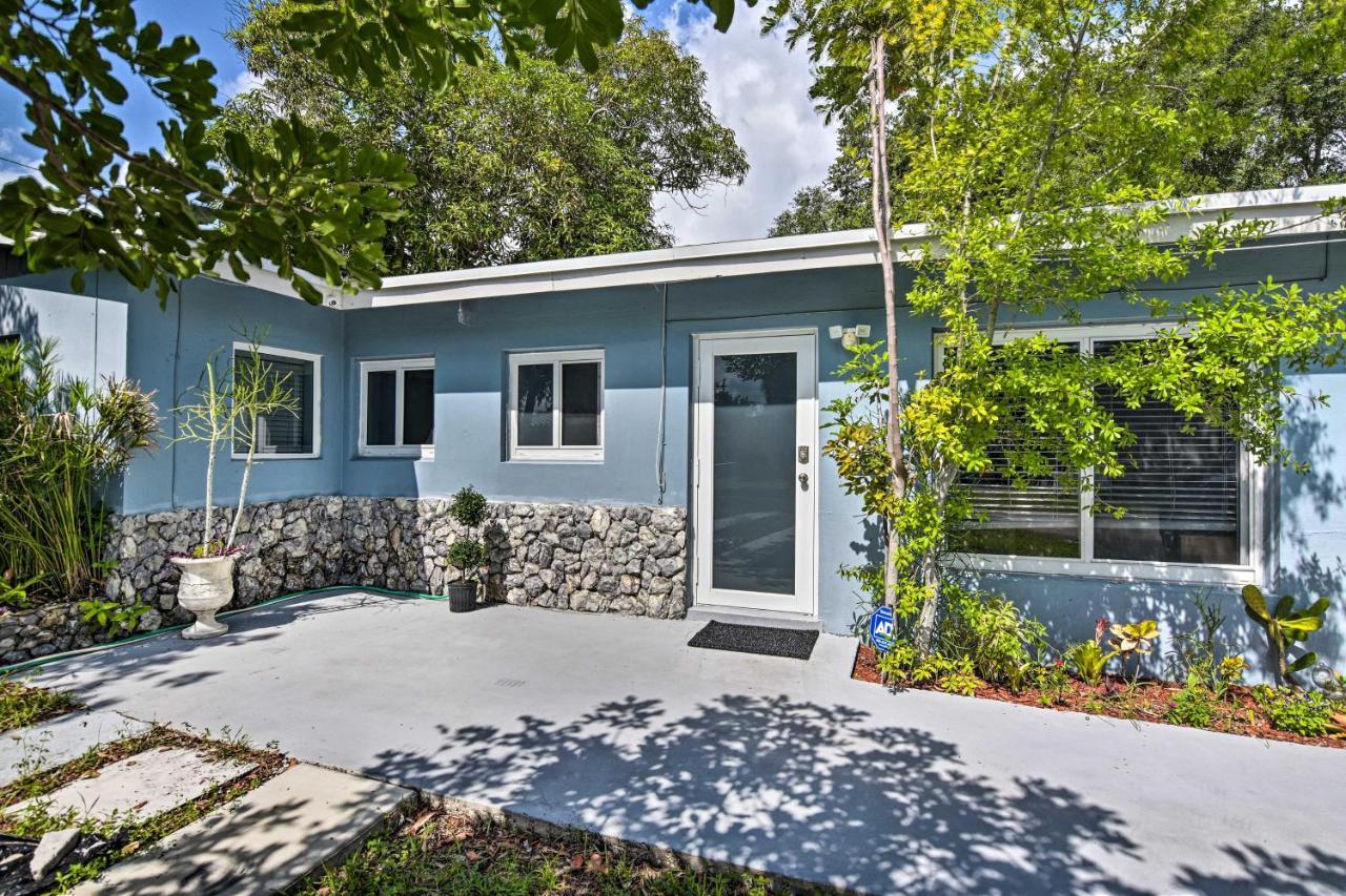 Shady And Eclectic Fort Lauderdale Dwelling With Yard! Exteriér fotografie