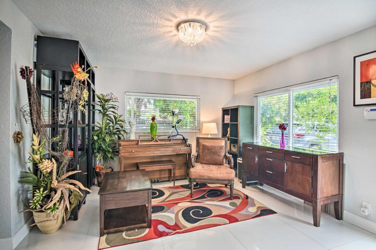 Shady And Eclectic Fort Lauderdale Dwelling With Yard! Exteriér fotografie