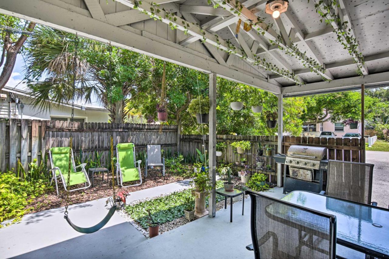 Shady And Eclectic Fort Lauderdale Dwelling With Yard! Exteriér fotografie