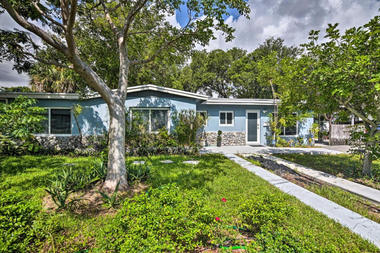Shady And Eclectic Fort Lauderdale Dwelling With Yard! Exteriér fotografie